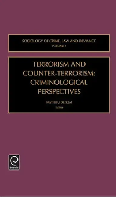 Cover of Terrorism and Counter-Terrorism