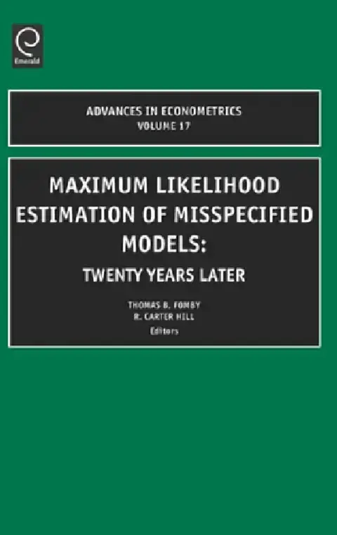 Cover of Maximum Likelihood Estimation of Misspecified Models