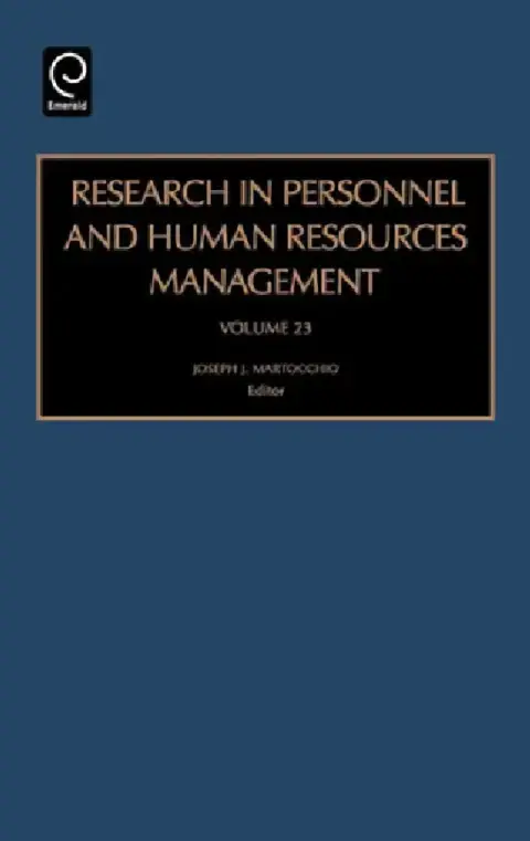 Cover of Research in Personnel and Human Resources Management