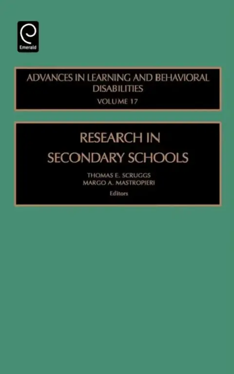 Cover of Research in Secondary Schools