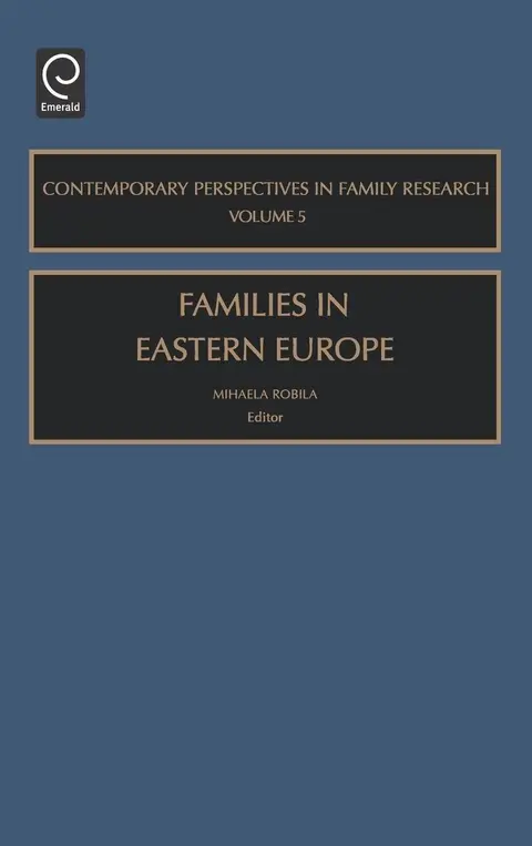 Cover of Families in Eastern Europe
