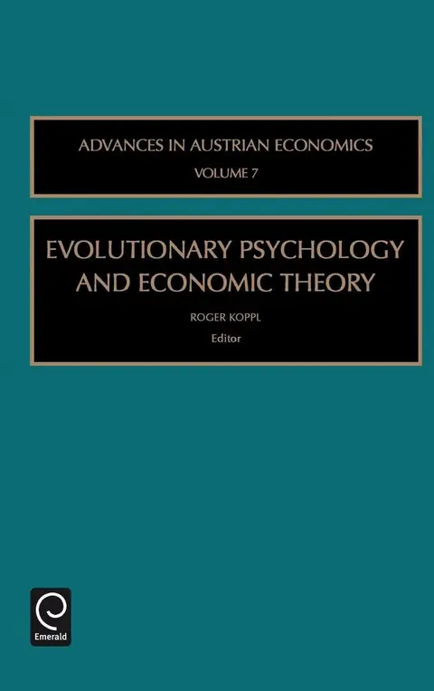 Cover of Evolutionary Psychology and Economic Theory