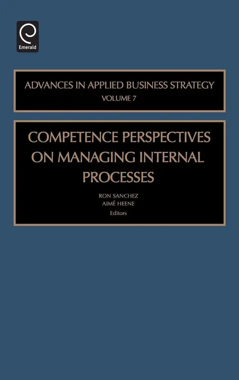Cover of Competence Perspective on Managing Internal Process