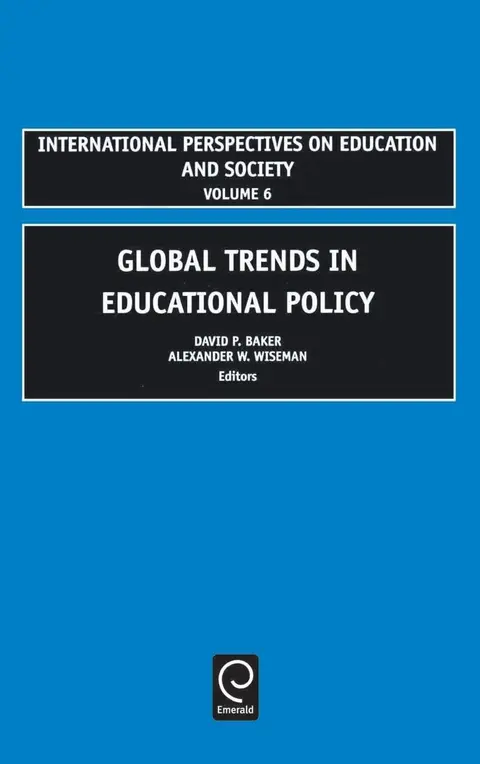 Cover of Global Trends in Educational Policy