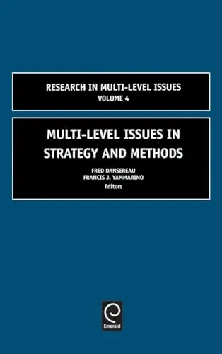 Cover of Multi-Level Issues in Strategy and Methods