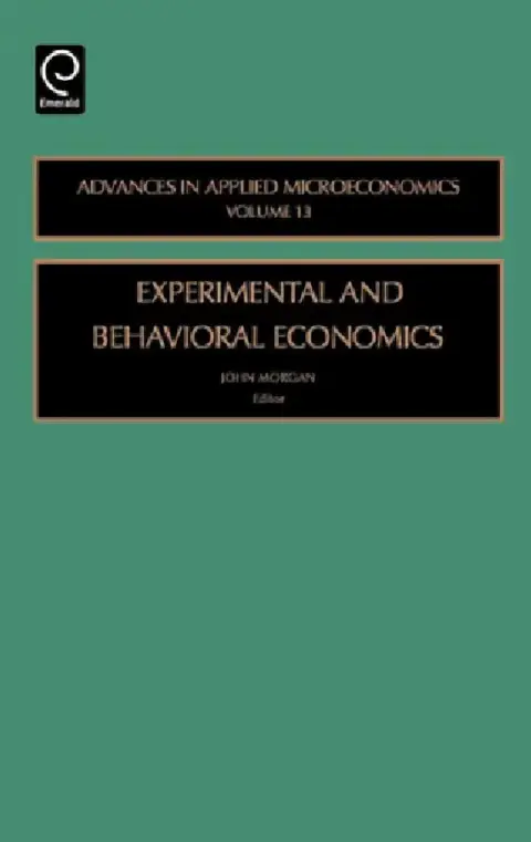 Cover of Experimental and Behavorial Economics