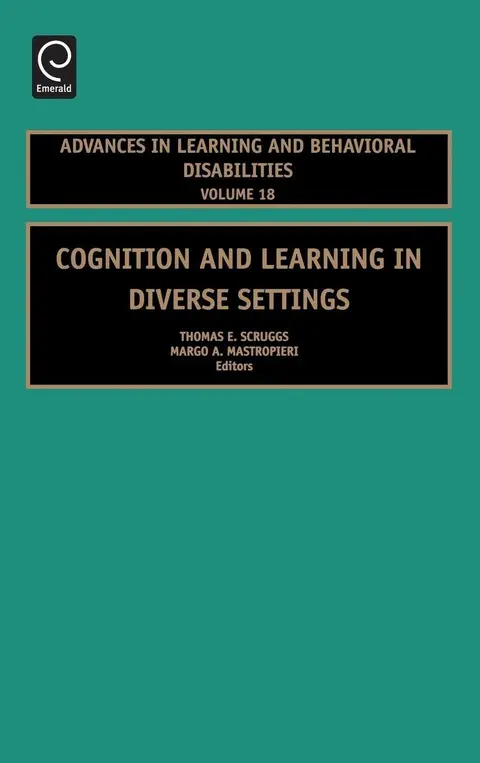 Cover of Cognition and Learning in Diverse Settings