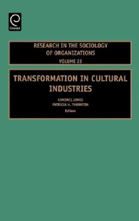 Cover of Transformation in Cultural Industries