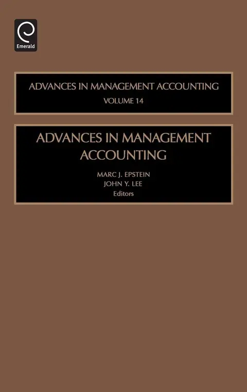 Cover of Advances in Management Accounting