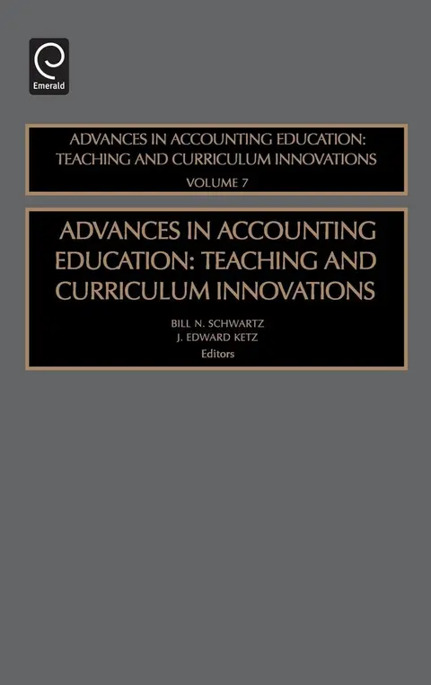 Cover of Advances in Accounting Education