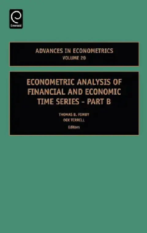 Cover of Econometric Analysis of Financial and Economic Time Series