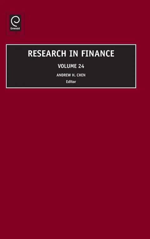Cover of Research in Finance