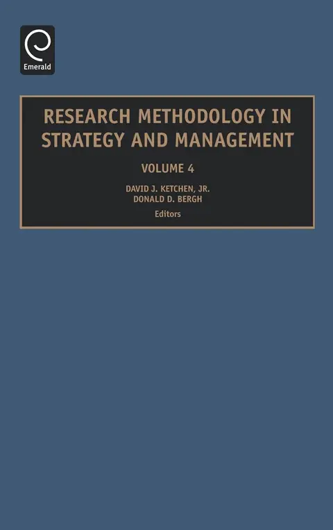 Cover of Research Methodology in Strategy and Management