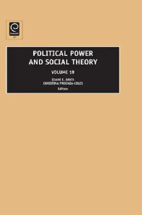 Cover of Political Power and Social Theory