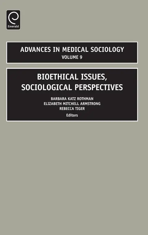 Cover of Bioethical Issues