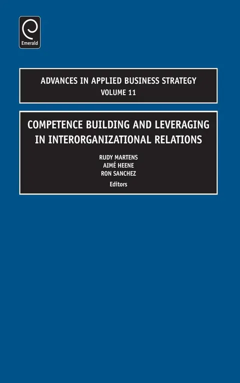 Cover of Competence Building and Leveraging in Interorganizational Relations
