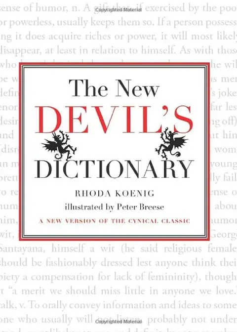 Cover of The New Devil's Dictionary