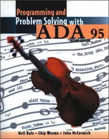 Cover of Programming and Problem Solving with ADA 95