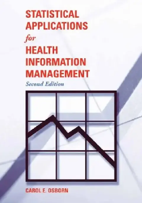 Cover of Statistical Applications for Health Information Management