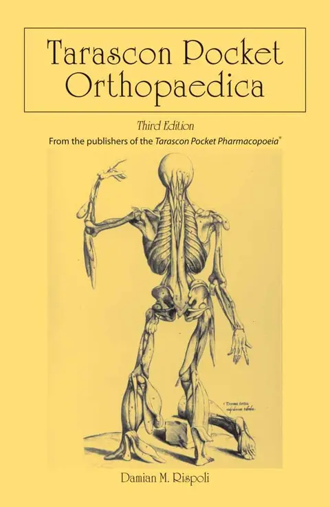 Cover of Tarascon Pocket Orthopaedica