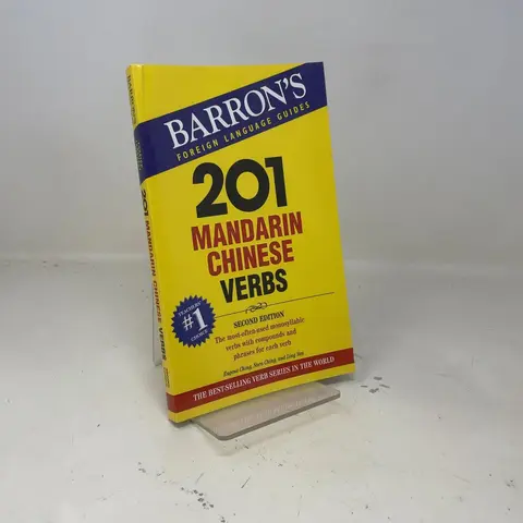 Cover of 201 Mandarin Chinese Verbs