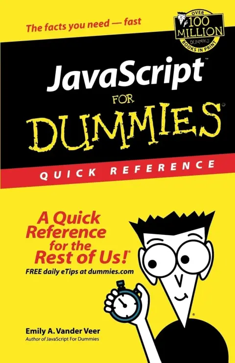 Cover of Javascript for Dummies