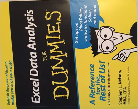 Cover of Excel Data Analysis for Dummies