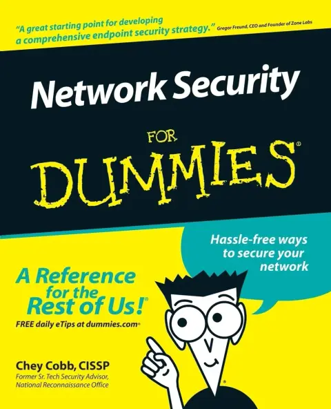 Cover of Network Security for Dummies