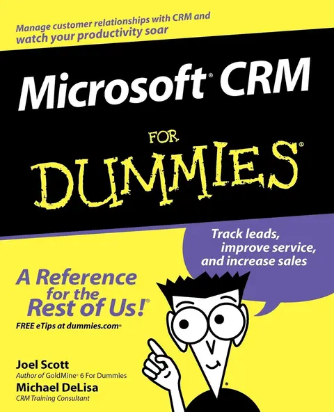 Cover of Microsoft CRM for Dummies