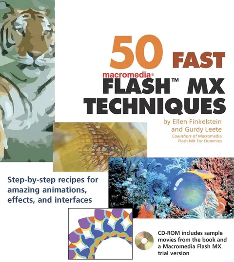 Cover of 50 Fast Macromedia® FlashTM MX Techniques