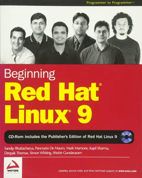 Cover of Beginning Red Hat Linux 9