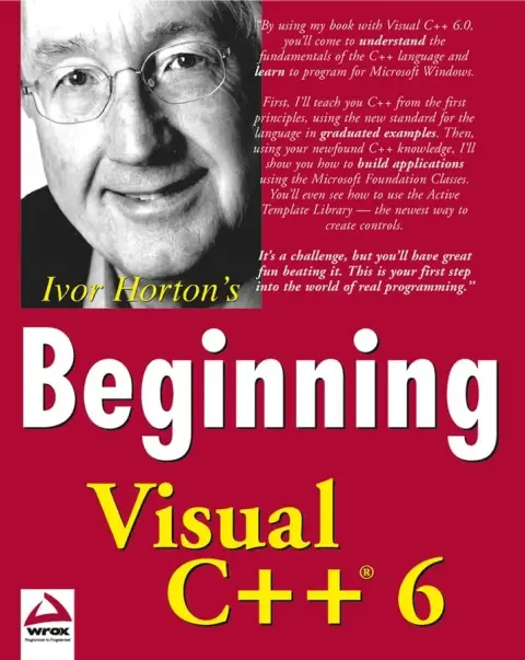 Cover of Beginning Visual C++ 6