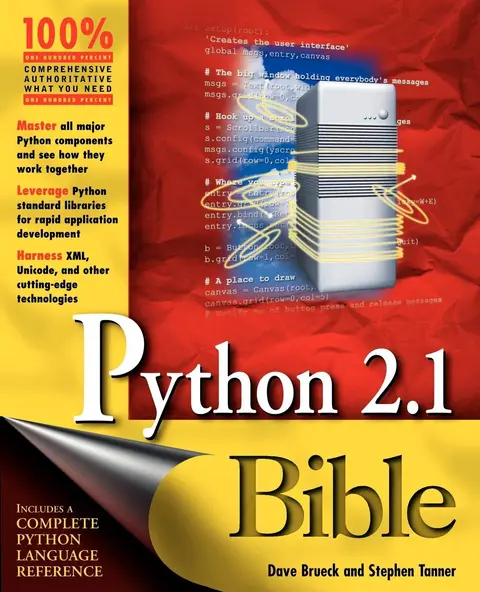 Cover of Python 2.1 Bible