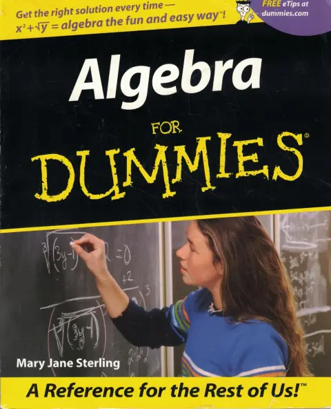 Cover of Algebra I for Dummies®