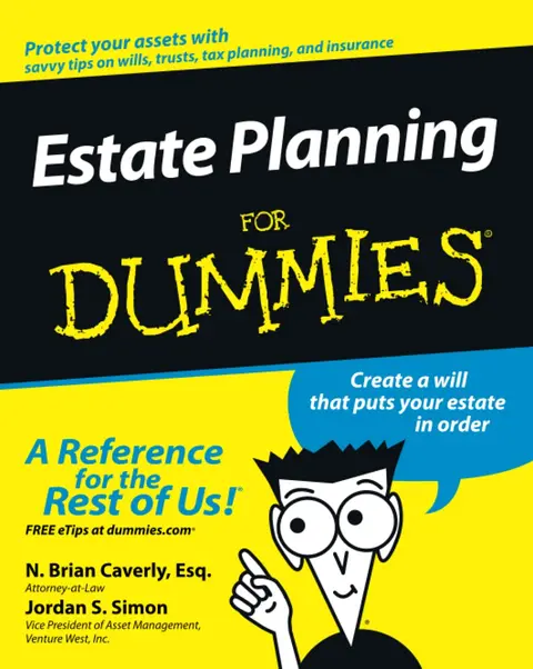 Cover of Estate Planning for Dummies