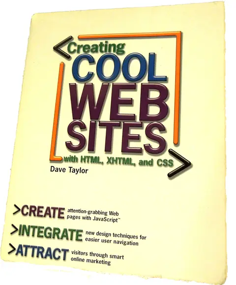 Cover of Creating Cool Web Sites with HTML, XHTML, and CSS
