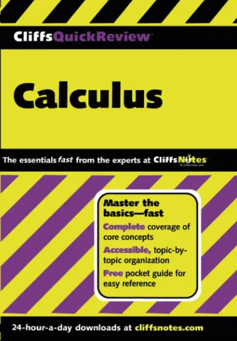 Cover of CliffsQuickReviewTM Calculus