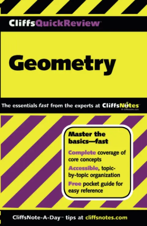 Cover of CliffsQuickReviewTM Geometry