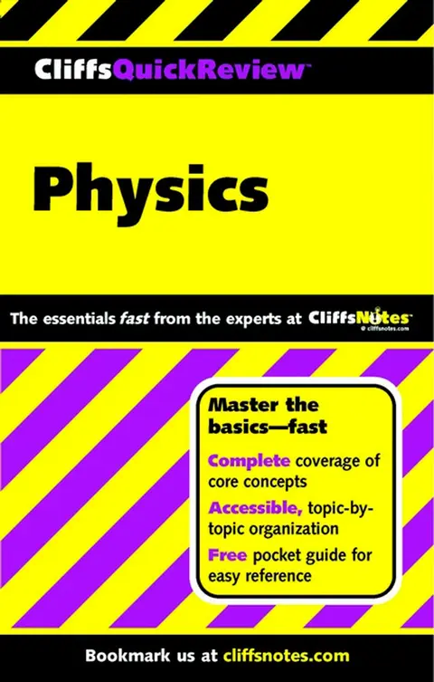 Cover of Cliffsquickreview Physics
