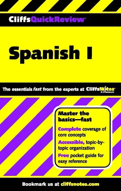 Cover of CliffsQuickReviewTM Spanish I