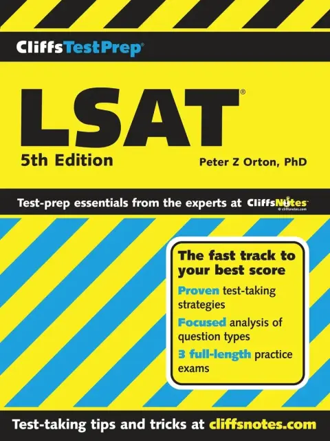 Cover of Cliffstestprep Lsat