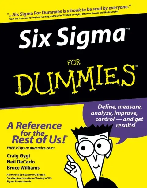 Cover of Six Sigma for Dummies