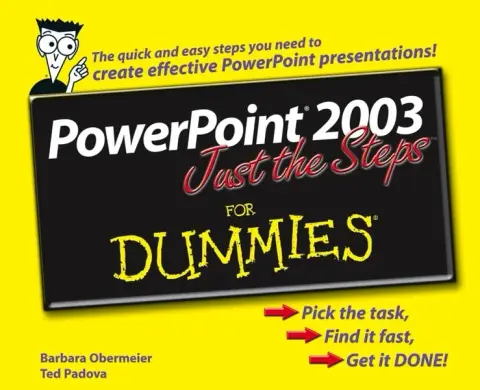 Cover of PowerPoint 2003 Just the Steps for Dummies