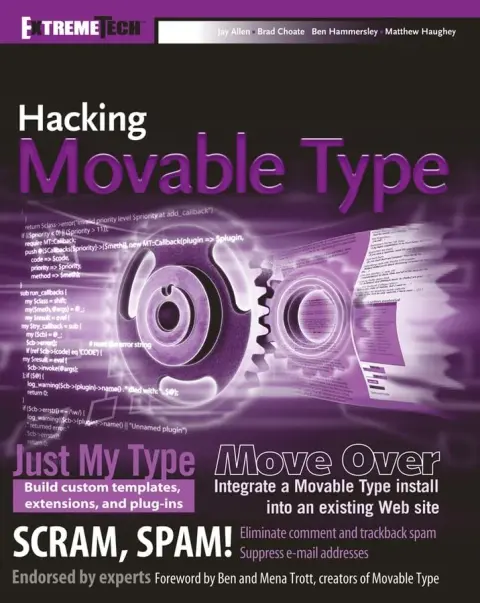 Cover of Hacking Movable Type