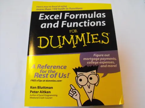 Cover of Excel Formulas and Functions for Dummies®