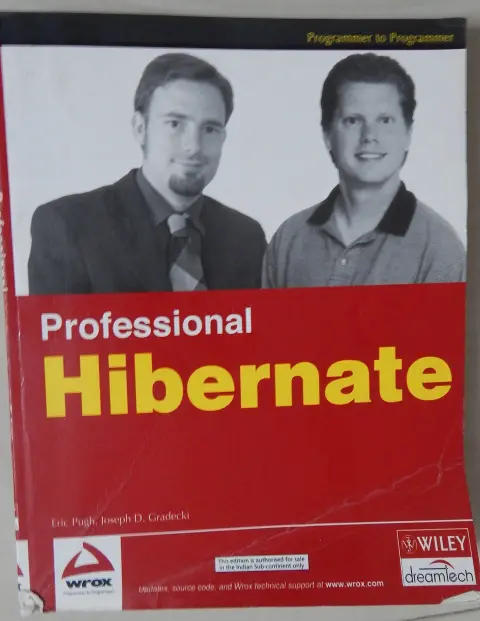 Cover of Professional Hibernate