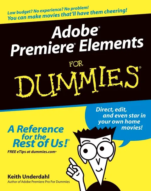 Cover of Adobe Premiere Elements for Dummies