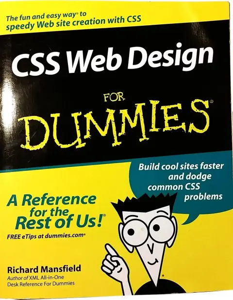 Cover of CSS Web Design for Dummies