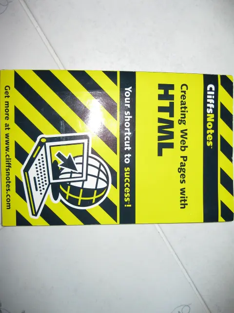 Cover of CliffsNotes® Creating Web Pages with HTML