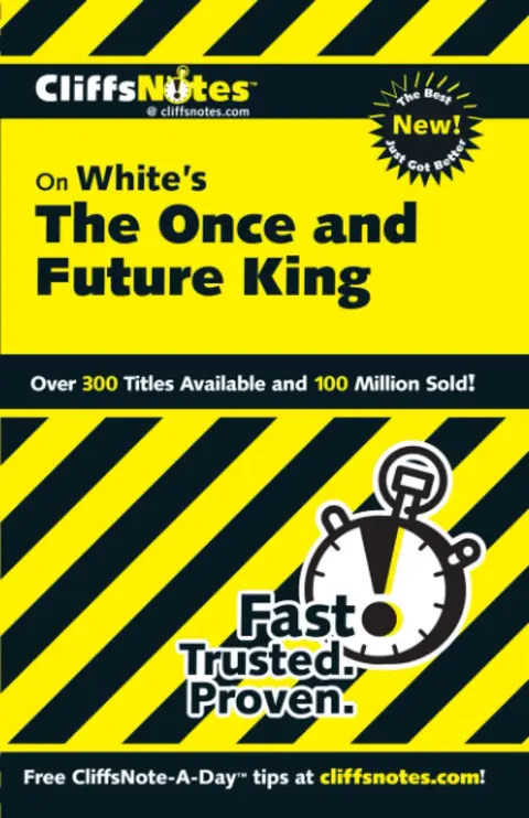 Cover of CliffsNotes on White's the Once and Future King